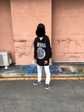 「アイテム（スリッポン、その他）」を使った、アポールさん（メンズ・165cm）の秋コーディネート