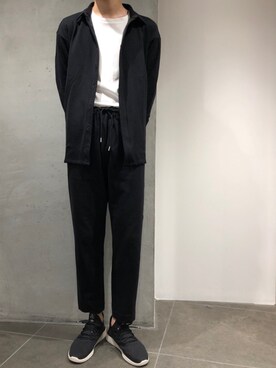 「MINOTAUR（ミノトール）のアイテム（パンツ）」を使った、みうらさん（メンズ・177cm）の夏コーディネート