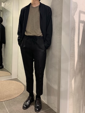 ATON（エイトン）の「ATON (エイトン)HARD LINEN | UTILITY JACKET