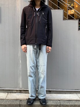 「TATRAS（タトラス）のアイテム（ブルゾン）」を使った、みうらさん（メンズ・177cm）の冬コーディネート