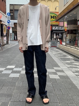 「FULLCOUNT（フルカウント）のアイテム」を使った、みうらさん（メンズ・177cm）の夏コーディネート