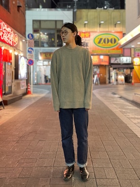 「FULLCOUNT（フルカウント）のアイテム」を使った、みうらさん（メンズ・177cm）の冬コーディネート