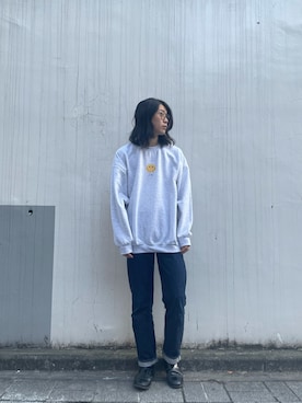 「FULLCOUNT（フルカウント）のアイテム」を使った、みうらさん（メンズ・177cm）の冬コーディネート