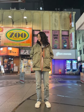 「uncut bound」｜「アイテム（ブルゾン）」を使った、みうらさん（メンズ・177cm）の春コーディネート