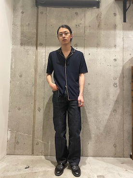 「SCOTCH&SODA（スコッチアンドソーダ）のアイテム」を使った、みうらさん（メンズ・177cm）の春コーディネート