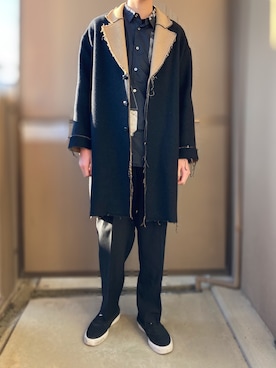 「DISCOVERED（ディスカバード）のアイテム（ジャケット/アウター）」を使った、るーとさん（メンズ・176cm）の冬コーディネート