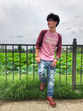 KOHさん（メンズ・172cm）の夏コーディネート