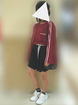 「OLDMICKEY （オールドミッキー）のアイテム」を使った、taiyunaさん（レディース・151cm）の秋コーディネート