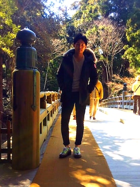 シェイクさん（メンズ・180cm）の冬コーディネート