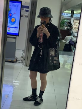 「M.Y.O.B（エム.ワイ.オー.ビー）のアイテム（トップス）」を使った、GAWAさん（レディース・162cm）の夏コーディネート