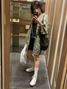 「M.Y.O.B（エム.ワイ.オー.ビー）のアイテム（バッグ）」を使った、GAWAさん（レディース・162cm）の秋コーディネート