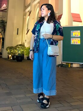 「NIKE（ナイキ）のアイテム（スニーカー、ブラック系）」を使った、debbydebbyさん（レディース）の秋コーディネート