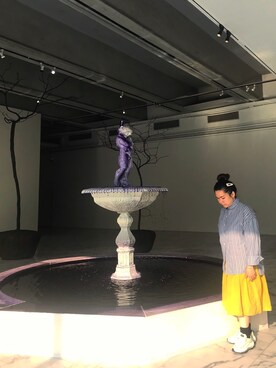 「NIKE（ナイキ）のアイテム（スニーカー、ベージュ系）」を使った、debbydebbyさん（レディース）の秋コーディネート