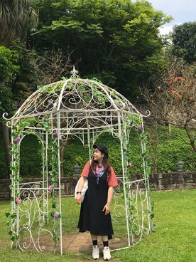 「NIKE（ナイキ）のアイテム（シューズ、ベージュ系）」を使った、debbydebbyさん（レディース）の秋コーディネート