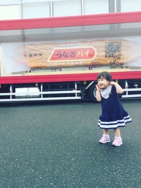「Ralph Lauren」｜「アイテム（ワンピース/ドレス）」を使った、unapicoさん（キッズ・90cm）の夏コーディネート