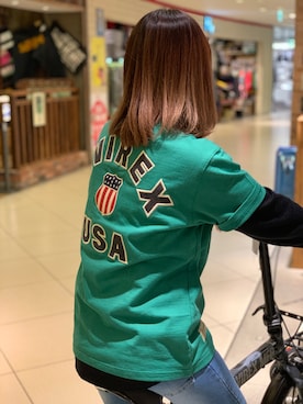 「先取りコーデ」｜きゃらさわさん（レディース・153cm）の春コーディネート