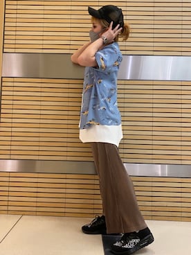 きゃらさわさん(レディース・153cm)の夏コーディネート