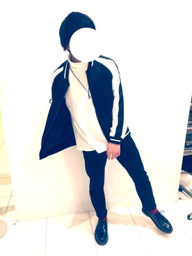 「Burner（バーナー）のアイテム（ブルゾン）」を使った、りょまもんさん（メンズ・171cm）の冬コーディネート