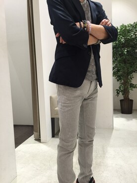 suamaさん（メンズ・173cm）の春コーディネート