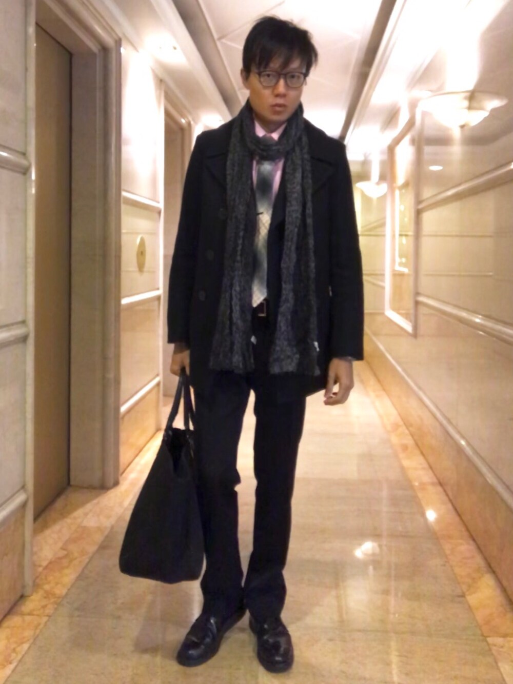 サンローラン SAINT LAURENT ネイビー ピーコート 50 楽天市場