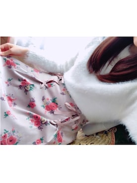 「ハイネックトップス」｜勿忘草。(なち)さん（レディース・165cm）の冬コーディネート