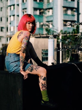 「model」｜JimmaC≮占͘麻͘氏͘≯さん（レディース・160cm）の秋コーディネート