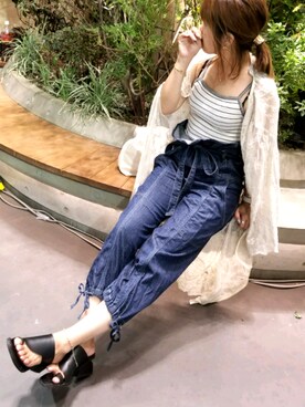 reeさん（レディース・158cm）の夏コーディネート