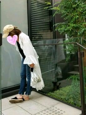 「maypol（マイポル）のアイテム」を使った、reeさん（レディース・158cm）の夏コーディネート