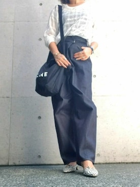 reeさん（レディース・158cm）の秋コーディネート