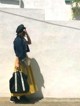 reeさん（レディース・158cm）の春コーディネート