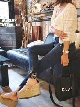 reeさん（レディース・158cm）の夏コーディネート