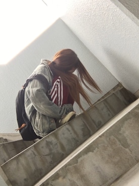 「CONVERSE（コンバース）のCONVERSE コンバース ONE STAR(A) 32340280 OX *WHITE/BLACK （スニーカー）」を使った、sayakaさん（レディース・158cm）の秋コーディネート