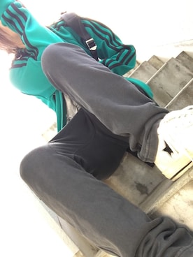 「CONVERSE（コンバース）のCONVERSE コンバース ONE STAR(A) 32340280 OX *WHITE/BLACK （スニーカー）」を使った、sayakaさん（レディース・158cm）の秋コーディネート