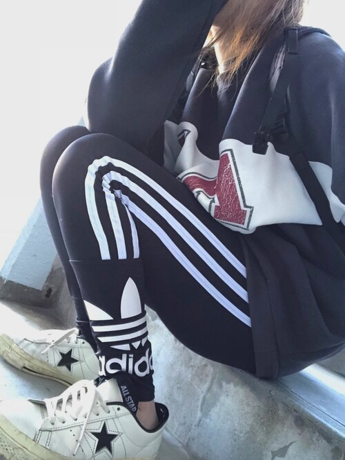 Sayaka Adidasのレギンス スパッツを使ったコーディネート Wear