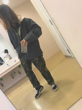 「gReedy（グリーディー）のアイテム」を使った、あ おさん（レディース・165cm）の秋コーディネート