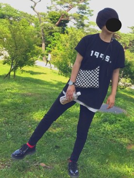 「ジェンダーレス女子」｜ゆいぢさん（レディース・161cm）の春コーディネート