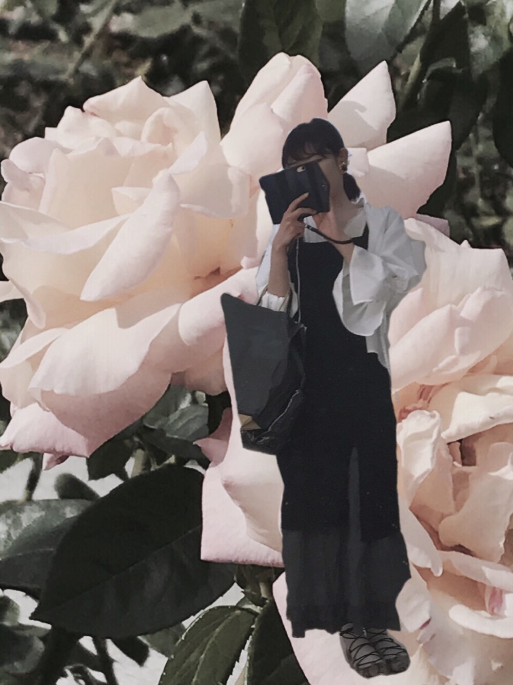 「vintage、古着、中崎町、レイヤード」｜「SPIALADIESのアイテム（スカート、グレー系）」を使った、かりんとうさん（レディース・162cm）の春コーディネートの1枚目の写真