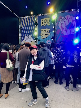 「AES（エーイーエス）のアイテム」を使った、Hsuan♡さん（レディース・155cm）の春コーディネート