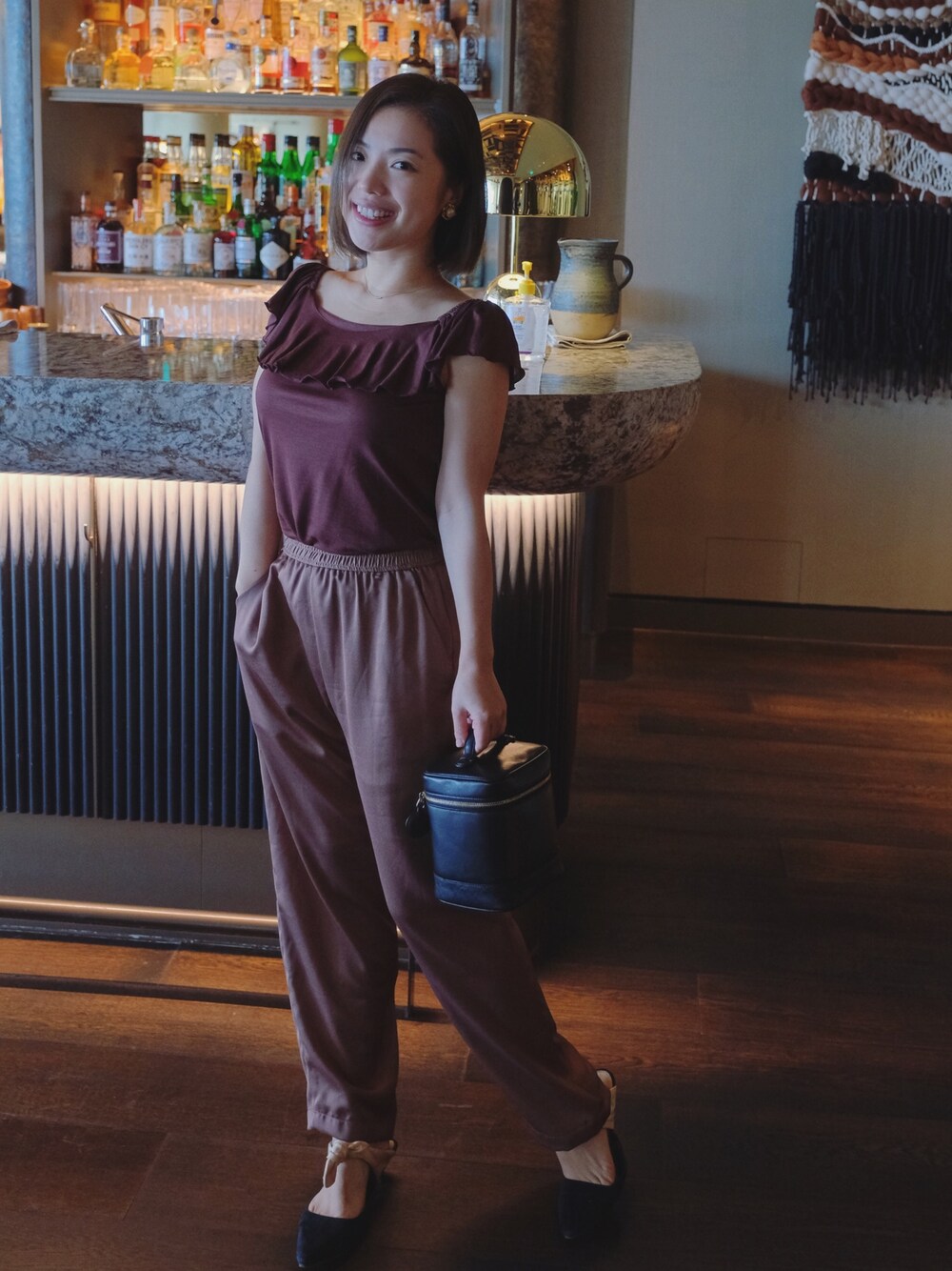 「daily look、date style♡、ootd、outfitoftheday、夏コーデ、casual、vintageCHANEL」｜「IENAのアイテム（Tシャツ/カットソー、ブラウン系）」を使った、自然卷tutuさん（レディース・160cm）の夏コーディネートの1枚目の写真