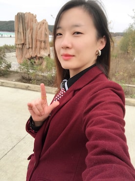 「ROCOCO（ロココ）のアイテム（パンツ）」を使った、淑女海盗さん（レディース・164cm）の冬コーディネート