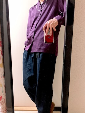 「アイテム（ドレスシューズ）」を使った、FURUJUNさん（メンズ・168cm）の春コーディネート