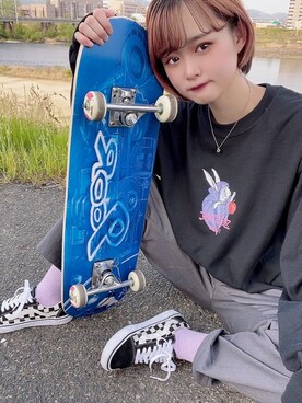 「old skool」｜merさん（レディース・159cm）の春コーディネート