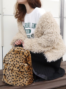 「トレーナー」｜Mamiさん（レディース・159cm）の冬コーディネート