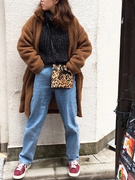 Mamiさん（レディース・159cm）の冬コーディネート