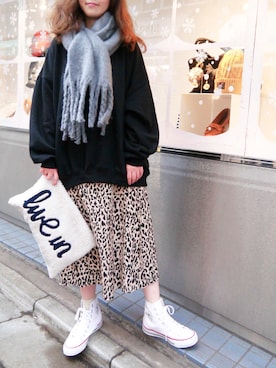 Mamiさん（レディース・159cm）の冬コーディネート