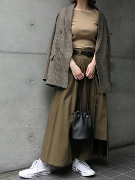 Mamiさん（レディース・159cm）の秋コーディネート