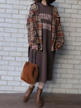 Mamiさん（レディース・159cm）の秋コーディネート