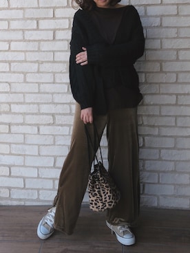 Mamiさん（レディース・159cm）の秋コーディネート