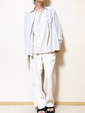 「instagramフォローお願いします」｜「アイテム（その他）」を使った、SHOTARO さん（メンズ・177cm）の春コーディネート