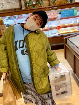 「Another Edition（アナザーエディション）のアイテム（スカート）」を使った、ピヨさん（レディース・150cm）の秋コーディネート